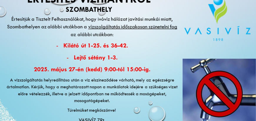 ÉRTESÍTÉS VÍZHIÁNYRÓL - Szombathely - 2025.05.27..png