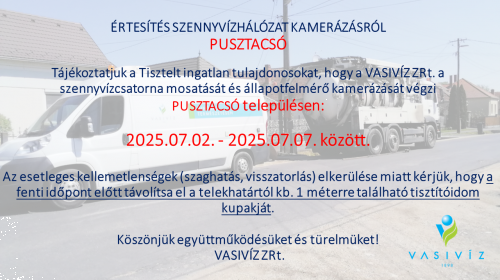 ÉRTESÍTÉS SZENNYVÍZHÁLÓZAT KAMERÁZÁSRÓL-PUSZTACSÓ.png