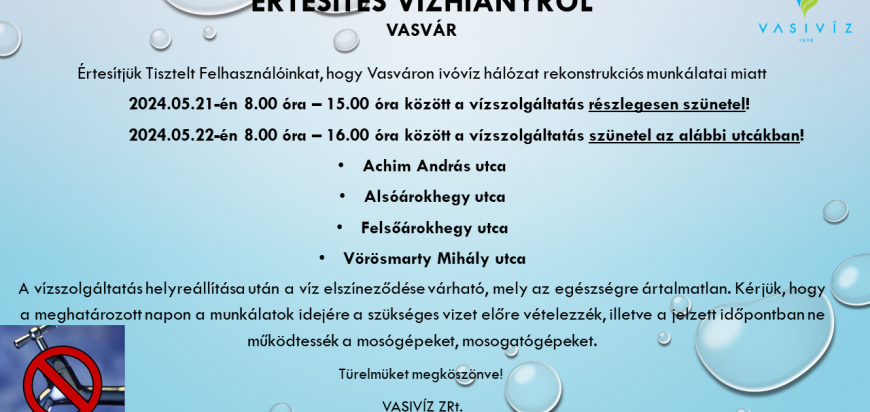 ÉRTESÍTÉS VÍZHIÁNYRÓL - Vasvár, 05.21-22.png